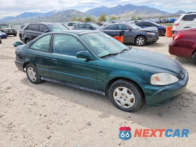 Czwarte zdjęcie samochodu z boku: 1999 HONDA CIVIC EX VIN:1HGEJ8142XL063288 - miniatura