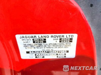Zdjęcie 12 z 12 samochodu: 2016 JAGUAR F-TYPE VIN:SAJWA6AT1G8K27083 - miniatura