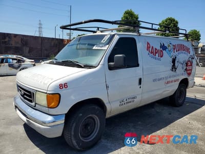 2006 FORD ECONOLINE E350 SUPER DUTY VAN 1FTSE34L56DB03397 - główne zdjęcie licytacji z USA - miniatura