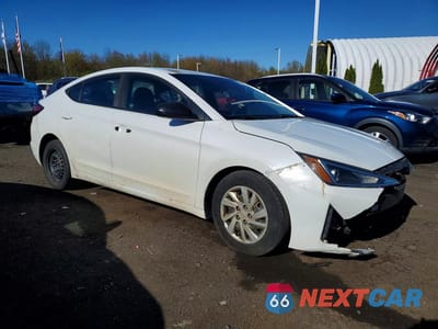 Czwarte zdjęcie samochodu z boku: 2020 HYUNDAI ELANTRA SE VIN:5NPD74LF2LH547640 - miniatura