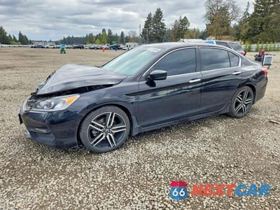 2016 HONDA ACCORD SPORT 1HGCR2F59GA077957 - główne zdjęcie licytacji z USA - miniatura