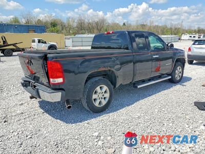 Trzecie zdjęcie samochodu z tyłu: 2011 GMC SIERRA K1500 SLE VIN:1GTR2VE37BZ314762 - miniatura