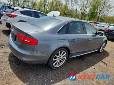 Trzecie zdjęcie samochodu z tyłu: 2014 AUDI A4 PREMIUM PLUS VIN:WAUFFAFL0EN021938 - miniatura