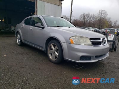 Czwarte zdjęcie samochodu z boku: 2014 DODGE AVENGER SE VIN:1C3CDZAB7EN117112 - miniatura