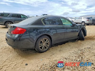 Trzecie zdjęcie samochodu z tyłu: 2010 INFINITI G37 SEDAN X VIN:JN1CV6ARXAM453408 - miniatura