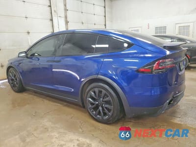 Drugie zdjęcie samochodu z przodu: 2022 TESLA MODEL X VIN:7SAXCAE53NF350136 - miniatura