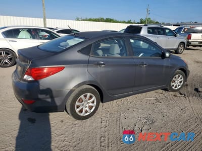 Trzecie zdjęcie samochodu z tyłu: 2012 HYUNDAI ACCENT GLS VIN:KMHCT4AE2CU140758 - miniatura