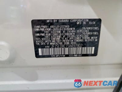 Zdjęcie 13 z 13 samochodu: 2025 SUBARU FORESTER SPORT VIN:JF2SLDHC7SH497902 - miniatura