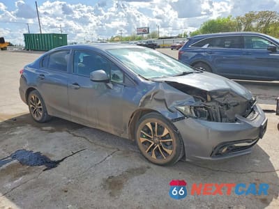 Czwarte zdjęcie samochodu z boku: 2013 HONDA CIVIC EXL VIN:19XFB2F90DE281784 - miniatura