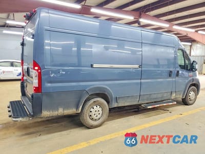 Trzecie zdjęcie samochodu z tyłu: 2021 RAM PROMASTER 3500 DELIVERY VAN VIN:3C6MRVJG2ME549316 - miniatura