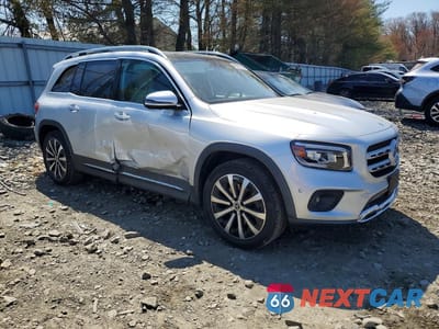 Czwarte zdjęcie samochodu z boku: 2021 MERCEDES-BENZ GLB 250 VIN:W1N4M4GB1MW158847 - miniatura