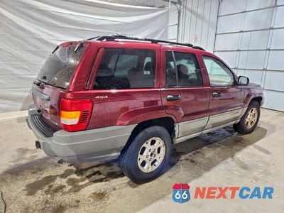 Trzecie zdjęcie samochodu z tyłu: 2000 JEEP GRAND CHEROKEE VIN:1J4GW48N9YC318367 - miniatura