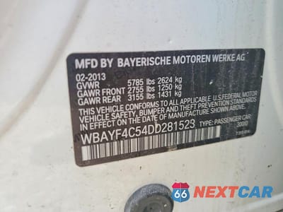 Zdjęcie 12 z 12 samochodu: 2013 BMW 740 LXI VIN:WBAYF4C54DD281523 - miniatura