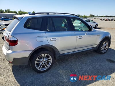 Trzecie zdjęcie samochodu z tyłu: 2008 BMW X3 3.0SI VIN:WBXPC93408WE78913 - miniatura