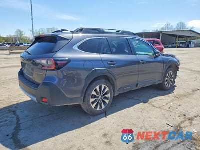 Trzecie zdjęcie samochodu z tyłu: 2025 SUBARU OUTBACK LIMITED VIN:4S4BTANC1S3116278 - miniatura