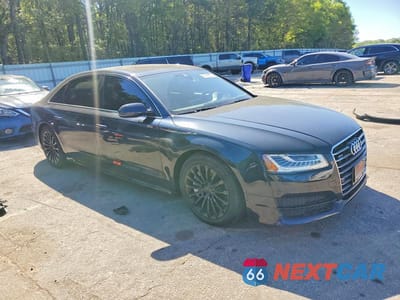 Czwarte zdjęcie samochodu z boku: 2017 AUDI A8 L QUATTRO VIN:WAU44AFD0HN017897 - miniatura