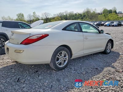 Trzecie zdjęcie samochodu z tyłu: 2008 TOYOTA CAMRY SOLARA SE VIN:4T1CE30P88U765955 - miniatura