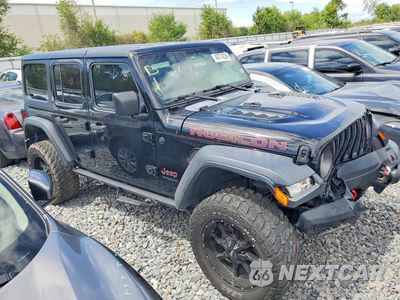 Czwarte zdjęcie samochodu z boku: 2018 JEEP WRANGLER UNLIMITED RUBICON VIN:1C4HJXFN4JW204245 - miniatura