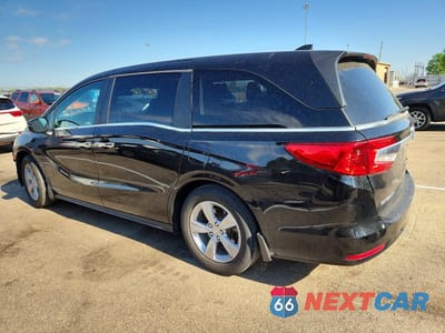 Drugie zdjęcie samochodu z przodu: 2019 HONDA ODYSSEY EXL VIN:5FNRL6H72KB061535 - miniatura