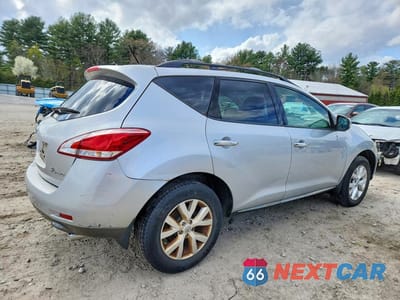 Trzecie zdjęcie samochodu z tyłu: 2012 NISSAN MURANO S VIN:JN8AZ1MW1CW204617 - miniatura
