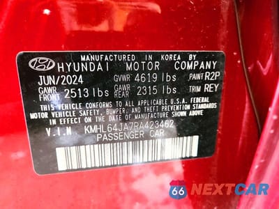 Zdjęcie 13 z 13 samochodu: 2024 HYUNDAI SONATA SEL VIN:KMHL64JA7RA423462 - miniatura