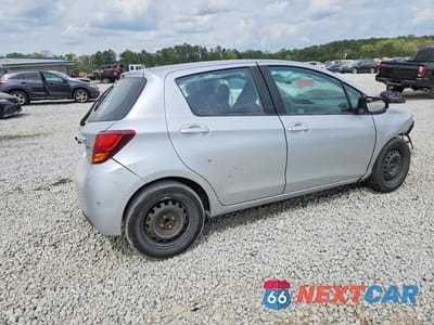 Trzecie zdjęcie samochodu z tyłu: 2017 TOYOTA YARIS 5-DOOR L FLEET VIN:VNKKTUD32HA080104 - miniatura