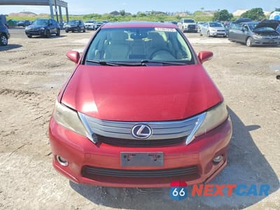 Piąte zdjęcie samochodu w środku: 2011 LEXUS HS 250H VIN:JTHBB1BA0B2045816 - miniatura