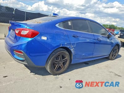 Trzecie zdjęcie samochodu z tyłu: 2017 CHEVROLET CRUZE LT VIN:1G1BE5SM1H7108906 - miniatura