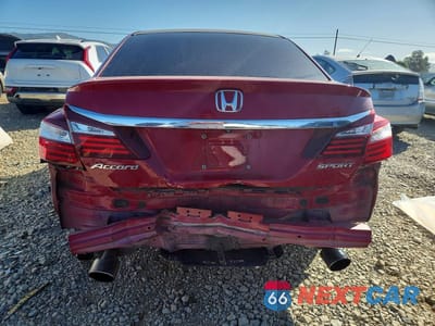 Zdjęcie 6 z 12 samochodu: 2017 HONDA ACCORD SPORT VIN:1HGCR2F54HA272706 - miniatura