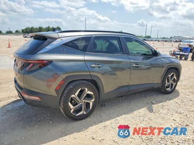 Trzecie zdjęcie samochodu z tyłu: 2022 HYUNDAI TUCSON SEL VIN:5NMJF3AE8NH098846 - miniatura