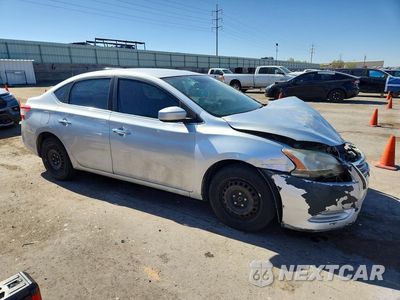 Czwarte zdjęcie samochodu z boku: 2014 NISSAN SENTRA S VIN:3N1AB7AP7EL611143 - miniatura