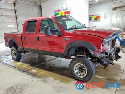 Czwarte zdjęcie samochodu z boku: 2002 FORD F350 SRW SUPER DUTY VIN:1FTSW31S62EC01903 - miniatura