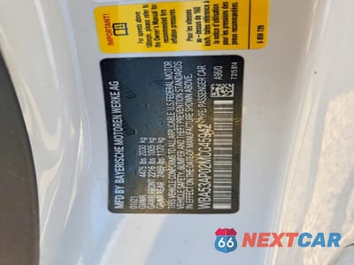 Zdjęcie 13 z 13 samochodu: 2021 BMW 430I VIN:WBA53AP02MCG45942 - miniatura
