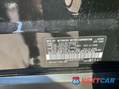 Zdjęcie 10 z 10 samochodu: 2025 MITSUBISHI OUTLANDER ES VIN:JA4J3UA81SZ036733 - miniatura