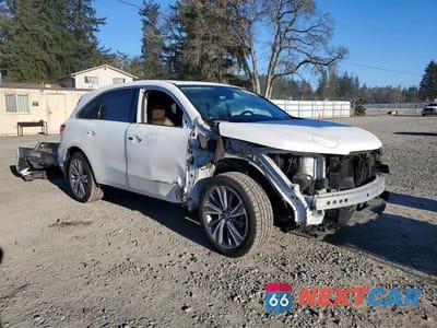 Czwarte zdjęcie samochodu z boku: 2018 ACURA MDX TECHNOLOGY VIN:5J8YD4H53JL003992 - miniatura