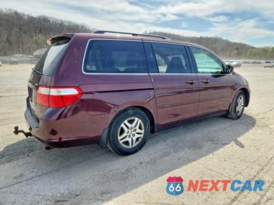 Trzecie zdjęcie samochodu z tyłu: 2007 HONDA ODYSSEY EX VIN:5FNRL38487B410967 - miniatura