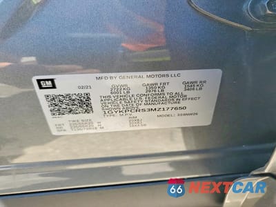 Zdjęcie 12 z 12 samochodu: 2021 CADILLAC XT6 PREMIUM LUXURY VIN:1GYKPCRS3MZ177650 - miniatura