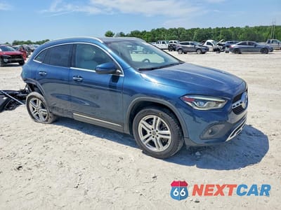 Czwarte zdjęcie samochodu z boku: 2021 MERCEDES-BENZ GLA 250 VIN:W1N4N4GB5MJ185043 - miniatura