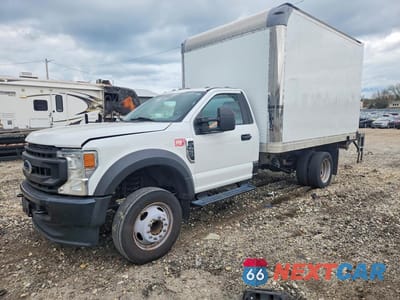 2022 FORD F450 SUPER DUTY BOX TRUCK 1FDUF4GN8NEE43866 - główne zdjęcie licytacji z USA - miniatura