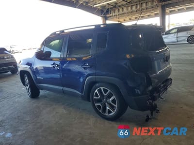Drugie zdjęcie samochodu z przodu: 2016 JEEP RENEGADE LATITUDE VIN:ZACCJABT7GPD58806 - miniatura