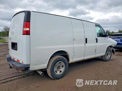 Trzecie zdjęcie samochodu z tyłu: 2016 CHEVROLET EXPRESS G2500 VIN:1GCWGAFF6G1268191 - miniatura
