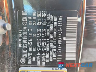 Zdjęcie 13 z 13 samochodu: 2014 KIA SORENTO SX LIMITED VIN:5XYKWDA7XEG444806 - miniatura