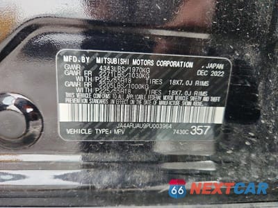 Zdjęcie 13 z 13 samochodu: 2023 MITSUBISHI OUTLANDER SPORT S VIN:JA4ARUAU9PU003964 - miniatura
