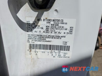 Zdjęcie 12 z 12 samochodu: 2012 FORD F250 SUPER DUTY VIN:1FTBF2B67CEA94907 - miniatura