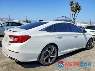 Trzecie zdjęcie samochodu z tyłu: 2022 HONDA ACCORD SPORT SE VIN:1HGCV1F4XNA102939 - miniatura