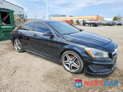 Czwarte zdjęcie samochodu z boku: 2014 MERCEDES-BENZ CLA 250 4MATIC VIN:WDDSJ4GB3EN097733 - miniatura