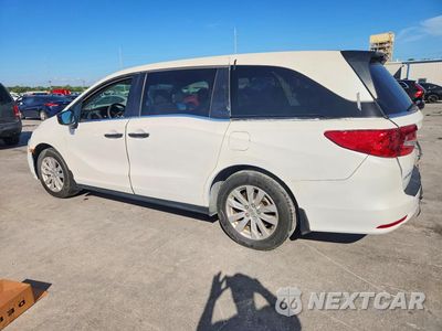 Drugie zdjęcie samochodu z przodu: 2019 HONDA ODYSSEY LX VIN:5FNRL6H23KB049236 - miniatura