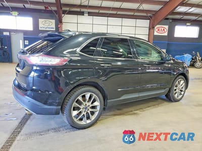 Trzecie zdjęcie samochodu z tyłu: 2015 FORD EDGE TITANIUM VIN:2FMPK4K84FBB87698 - miniatura