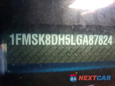 Zdjęcie 13 z 13 samochodu: 2020 FORD EXPLORER XLT VIN:1FMSK8DH5LGA87824 - miniatura