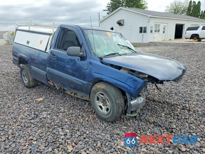 Czwarte zdjęcie samochodu z boku: 2002 GMC NEW SIERRA C1500 VIN:1GTEC14W42Z176520 - miniatura